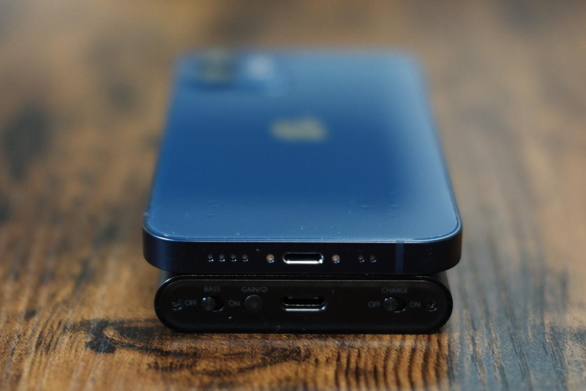 FiiO Q3 iPhone12 mini 比較